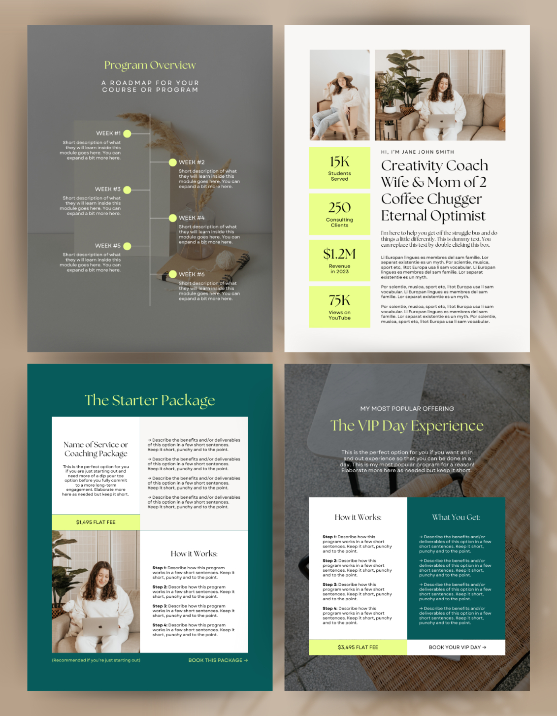 Course Workbooks